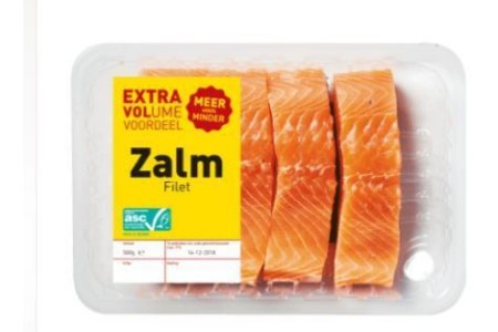 aldi zalmfilet naturel 500 gram