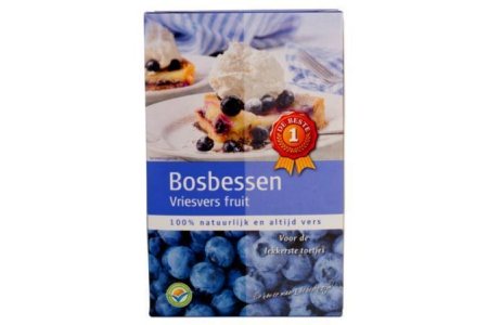 1 de beste vriesvers fruit blauwe bessen