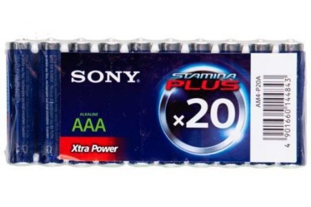 sony alkaline batterijen aaa