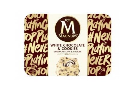 magnum white chocolate