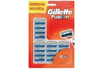 gillette fusion 16 mesjes