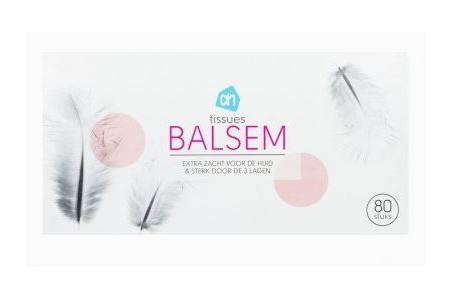 ah zachte tissues met balsam