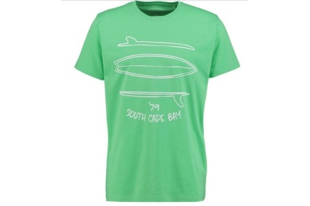 heren t shirt grasgroen