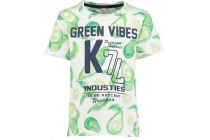 kinder t shirt green vibes