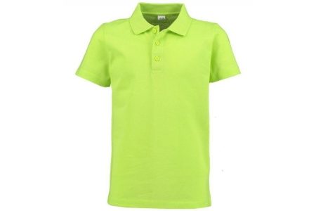 jongens polo neon geel