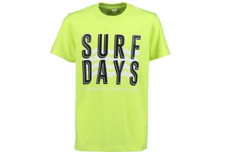 jongens t shirt neon geel