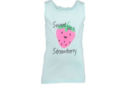 meisjes singlet babyblauw