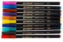 edding 1340 brushstiften set van 10