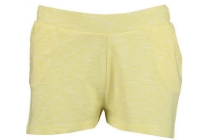 kinder short geel