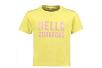 meisjes t shirt geel