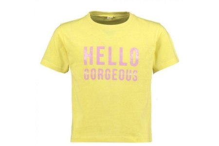 meisjes t shirt geel