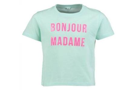 meisjes t shirt aqua