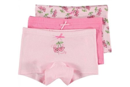 meisjes boxer 3 pack roze