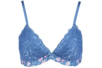 dames bralette blauw