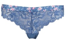 dames string blauw