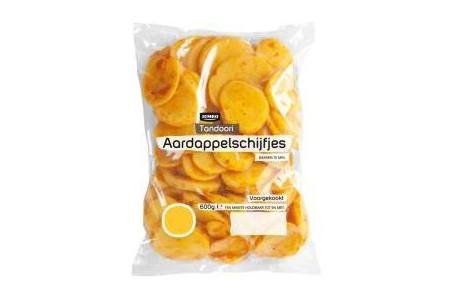 tandoori aardappelschijfjes