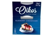 oikos blueberry cheesecake