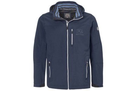 dik herenjas softshell navy