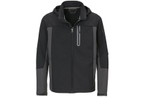 tiele herenjas softshell zwart