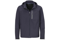 tiele herenjas softshell navy