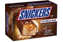 ice cream bar snicker 24 stuks