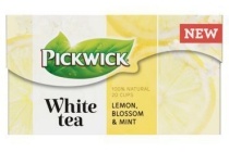 pickwick white tea lemon blossom en mint