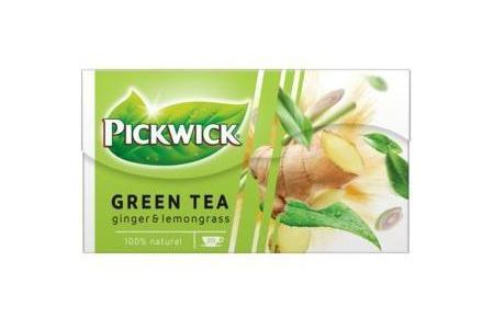 pickwick groene thee ginger en lemongras