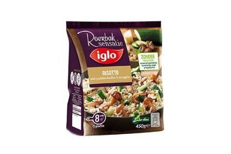 iglo roerbaksensatie risotto 450 gram