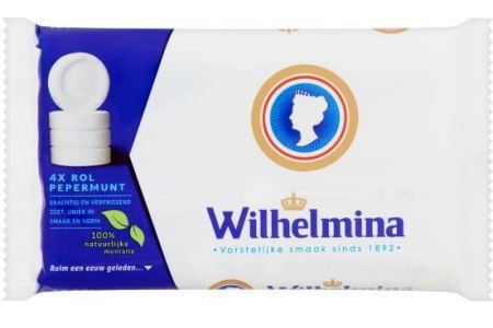 wilhelmina pepermunt 4 pack