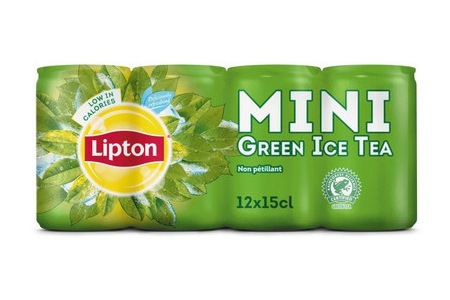 lipton green ice tea mini 12 blikjes