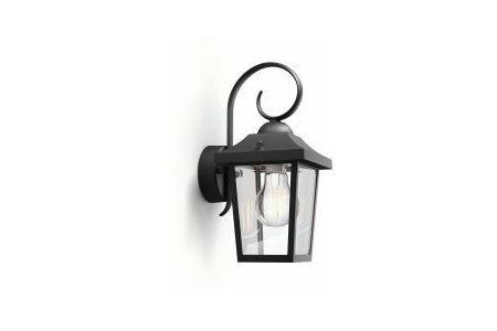 philips wandlamp buzzard zwart