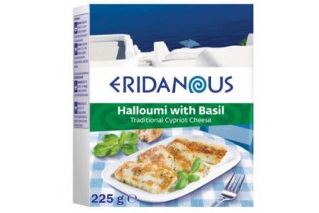 eridanous halloumi met basilicum