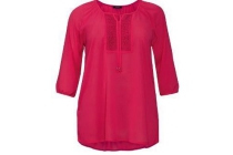 esmara r dames tuniek plus size donkerroze