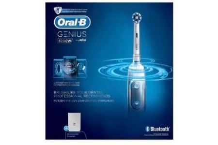 oral b genius 8200w silver elektrische tandenborstel