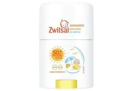 zwitsal sun 0 parfum spf50 zonnestick