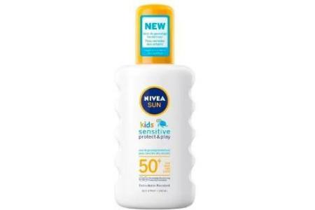 nivea sun kids sensitive protect en play spf50 zonnespray