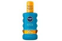 nivea sun protect en refresh spf20 transparante zonnespray