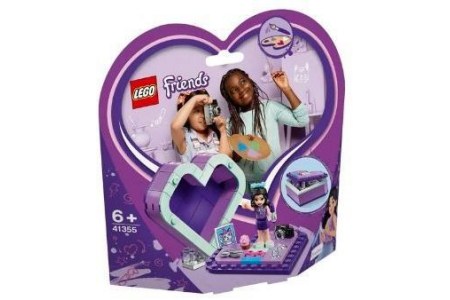 lego friends hardvormige doos met speelfiguur