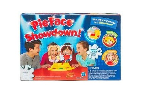 hasbro pie face showndown spel