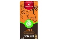 cote d or extra puur cocoa life helpt 2 x 75 gram