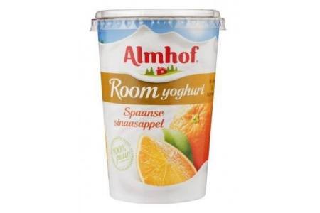 almhof roomyoghurt spaanse sinaasappel