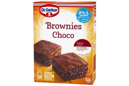 dr oetker brownies choco