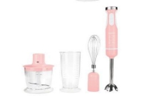 silvercrest staafmixerset roze