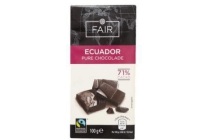 fairtrade landenchocolade ecuador