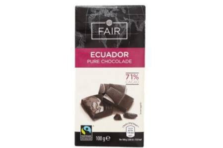 fairtrade landenchocolade ecuador