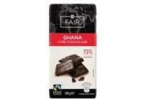 fairtrade landenchocolade ghana