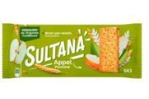 sultana fruitbiscuit appel 5x3 stuks