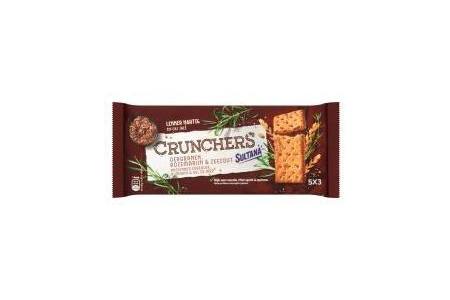 sultana crunchers rozemarijn en zeezout 5x3 stuks