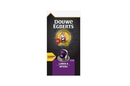 douwe egberts capsules lungo 8 intense 10 cups