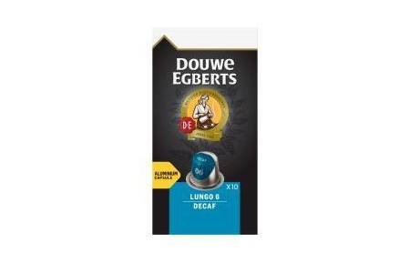 douwe egberts capsules lungo 6 decafe 10 cups